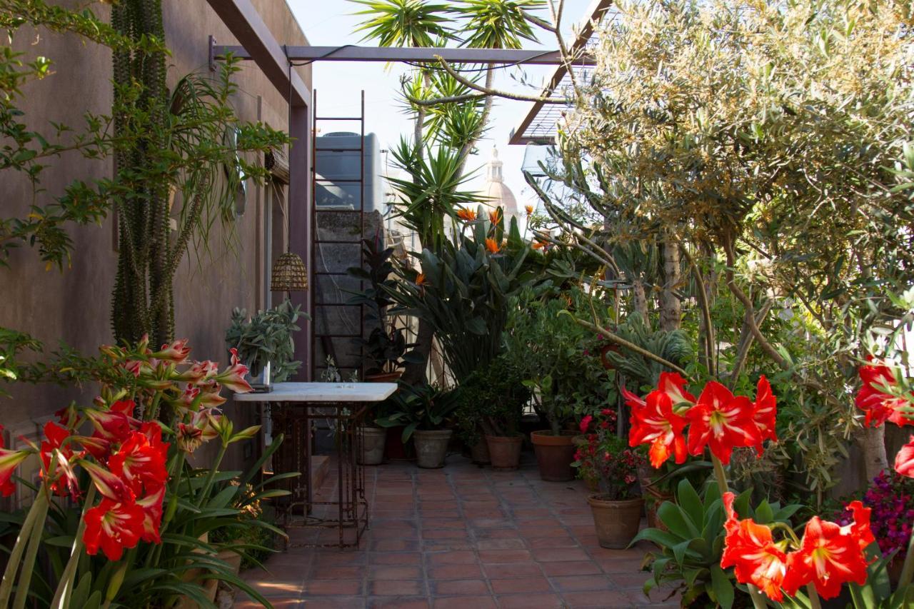 Tre Vie Apartment Con Terrazzo Giardino Pensile Катания Экстерьер фото