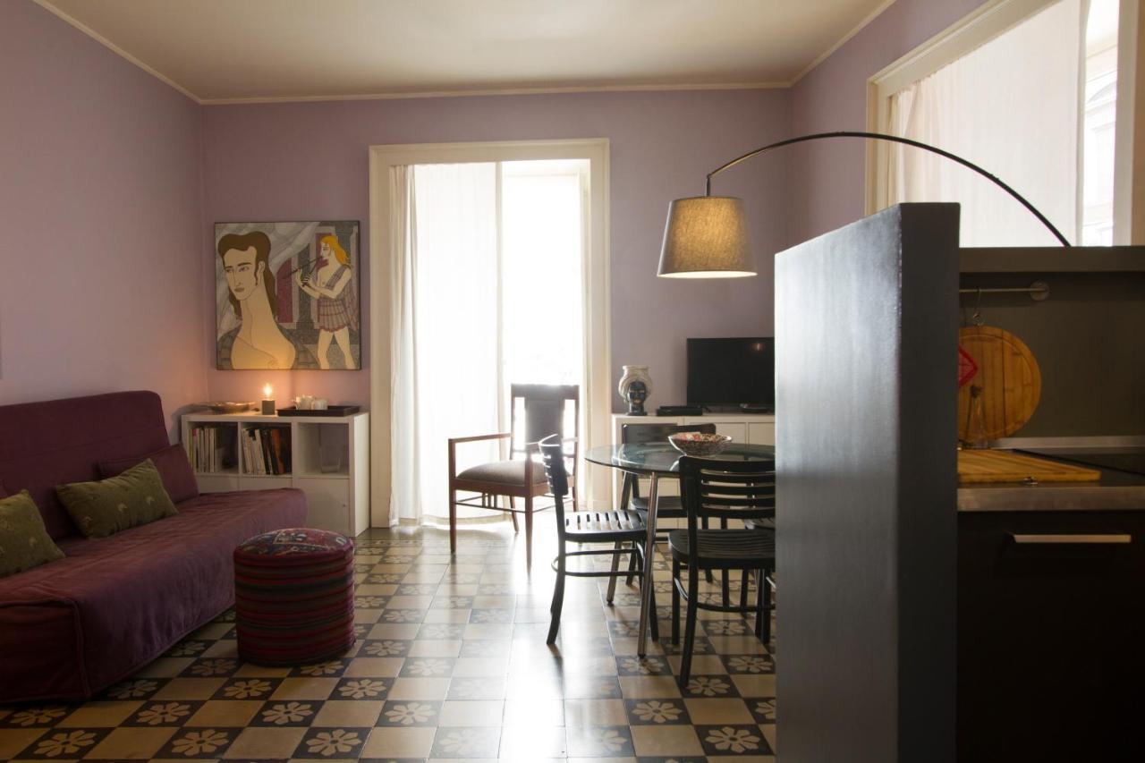 Tre Vie Apartment Con Terrazzo Giardino Pensile Катания Экстерьер фото