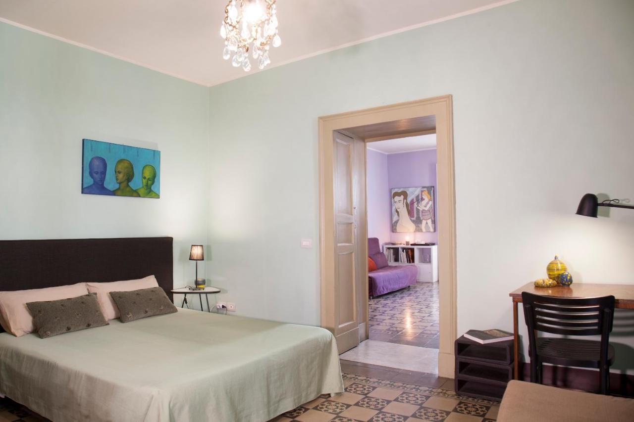 Tre Vie Apartment Con Terrazzo Giardino Pensile Катания Экстерьер фото