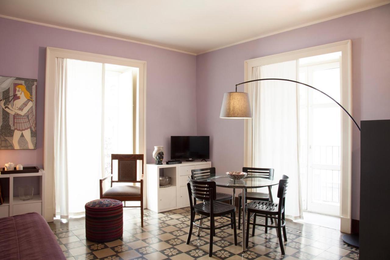 Tre Vie Apartment Con Terrazzo Giardino Pensile Катания Экстерьер фото