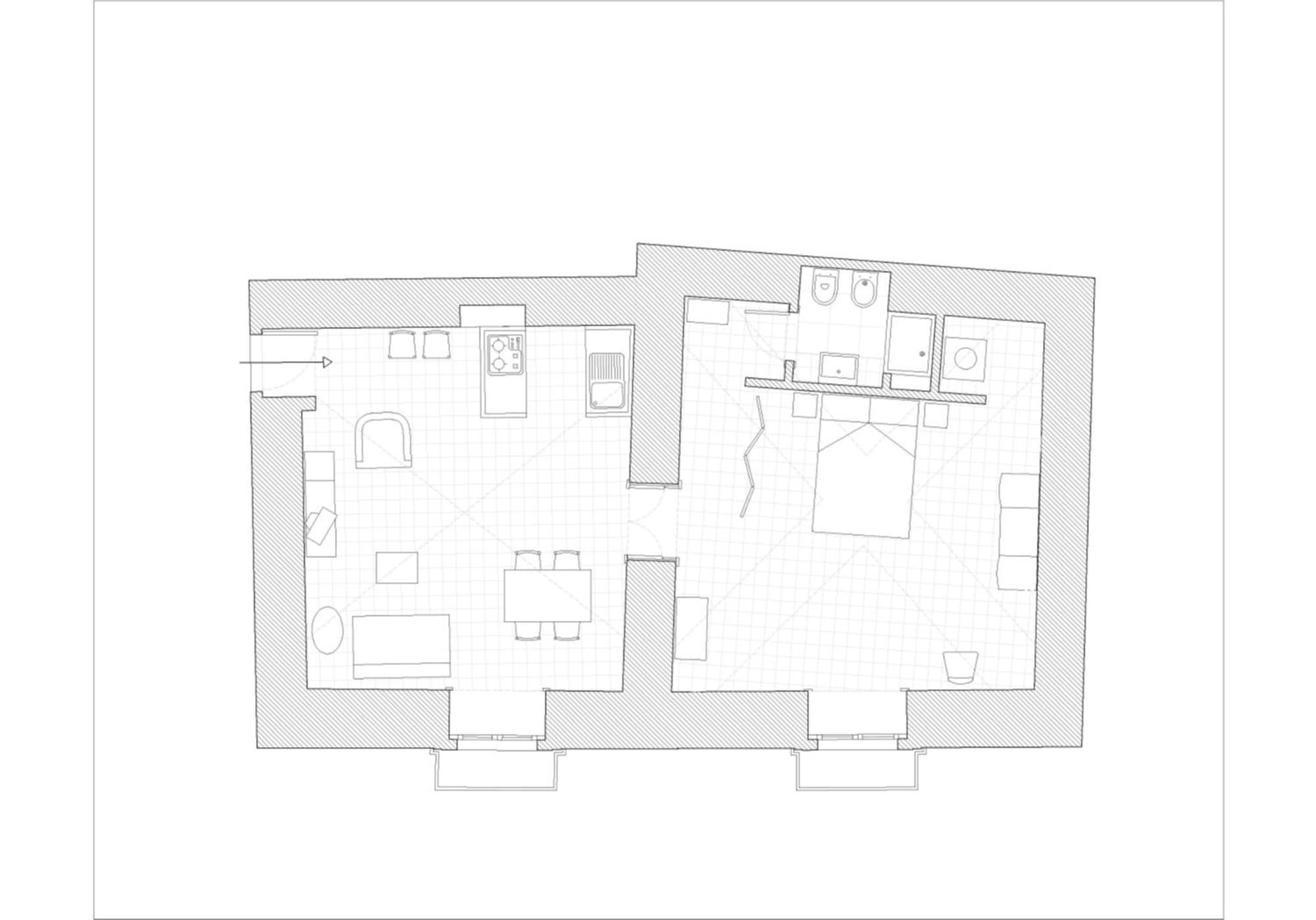 Tre Vie Apartment Con Terrazzo Giardino Pensile Катания Экстерьер фото